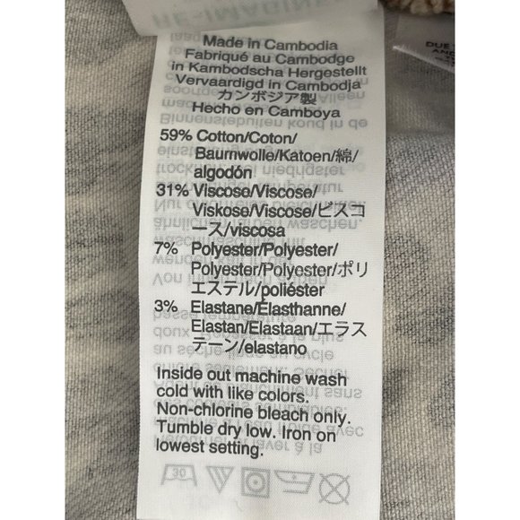 J Crew Animal Leopard Print 9" High Rise Skinny Jeans Button‎ Fly 27 28 NWOT - Picture 10 of 12